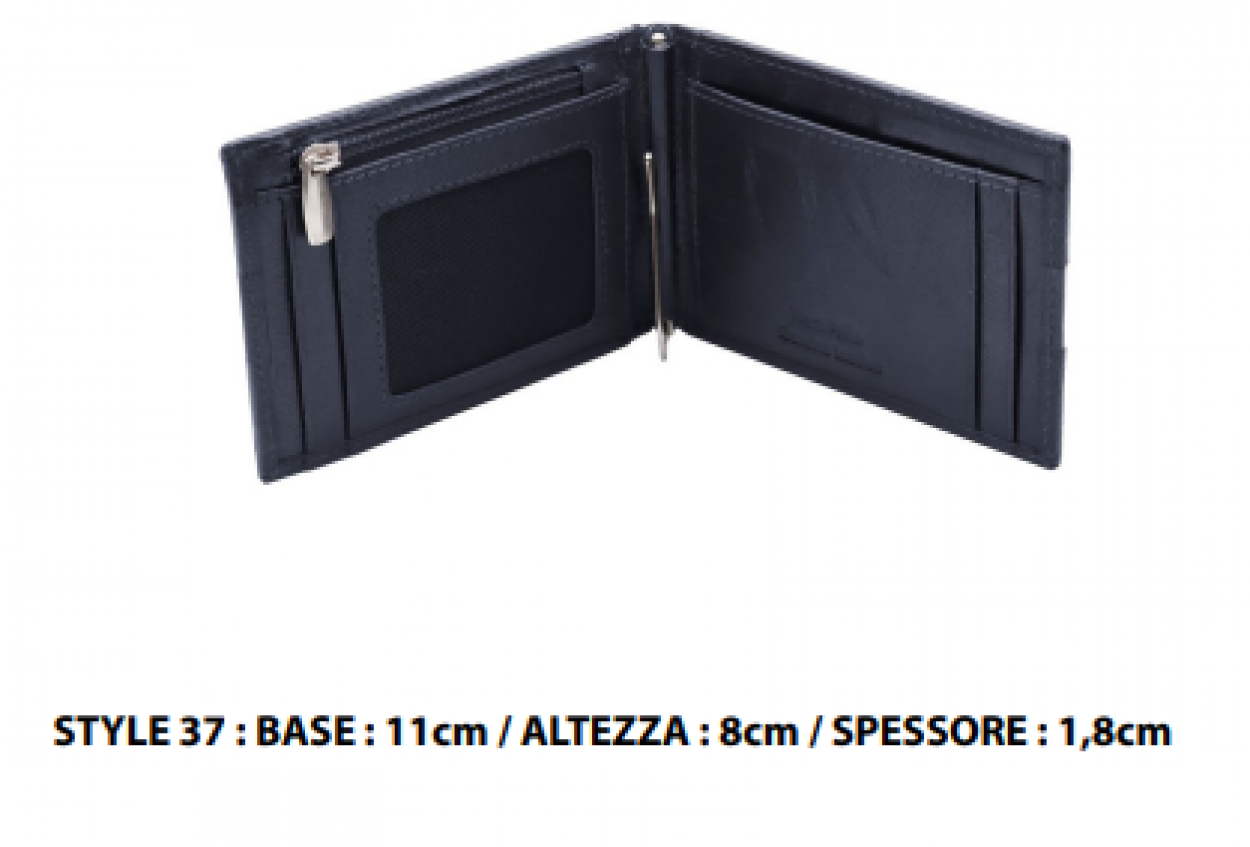 PDK207-37 PR UOMO RB VERA PELLE NERO 52248 - Vista 2