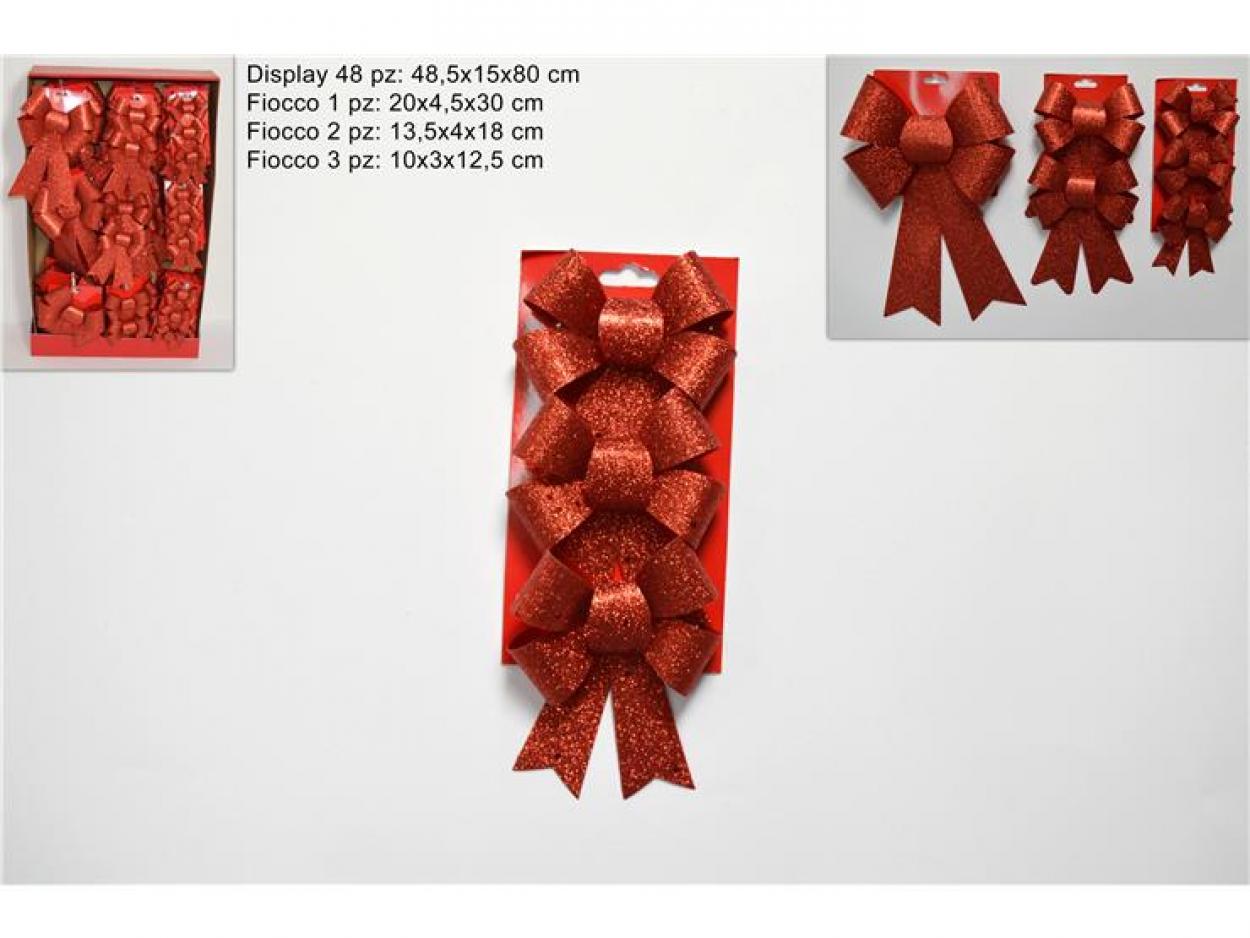 FIOCCHI GLITTERATI ROSSO 690990 649