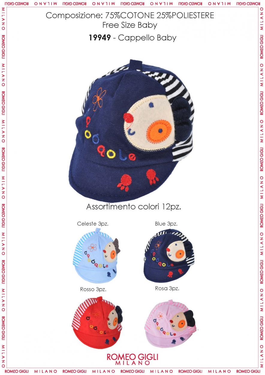CAPPELLO BABY ROMEO GIGLI 19949 40351