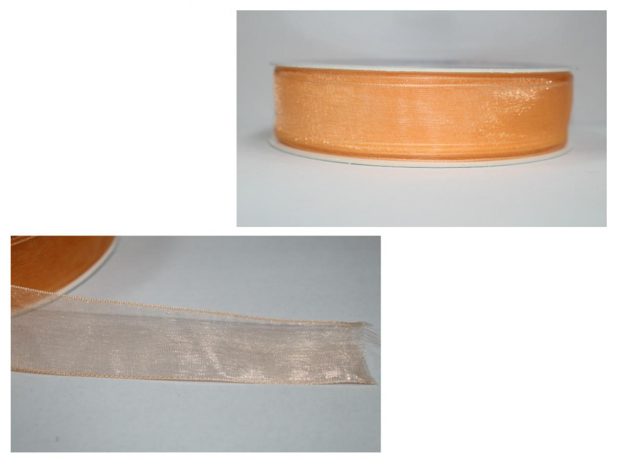 SHINING ORGANZA MM25x50MT PEACH 1970M27