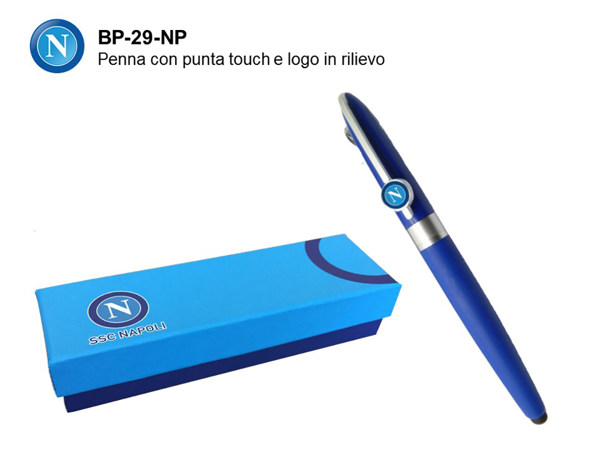BP29NP PENNA PUNTA TOUCH CON GOMMINO PER TABLET SSC NAPOLI