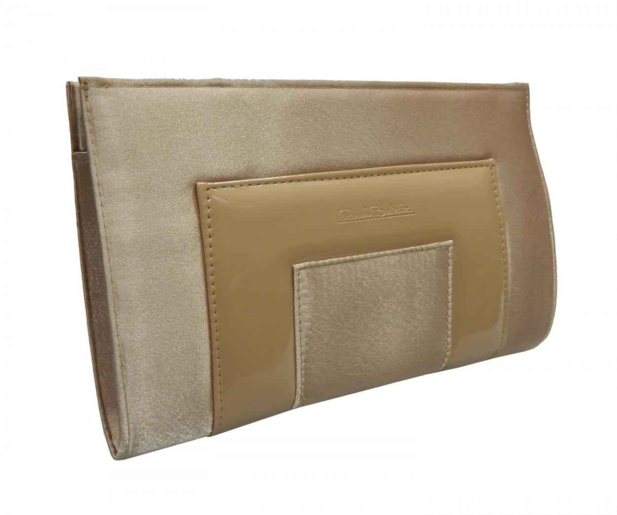 POCHETTE RB PIATTA FIN.VERNICE CB2850245 25X16CM (GOLD)