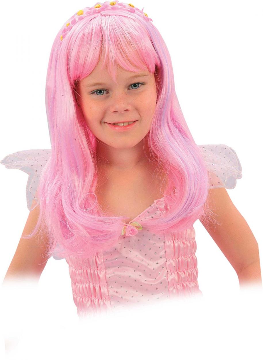 PARRUCCA FATINA ROSA BAMBINA 21807 40925