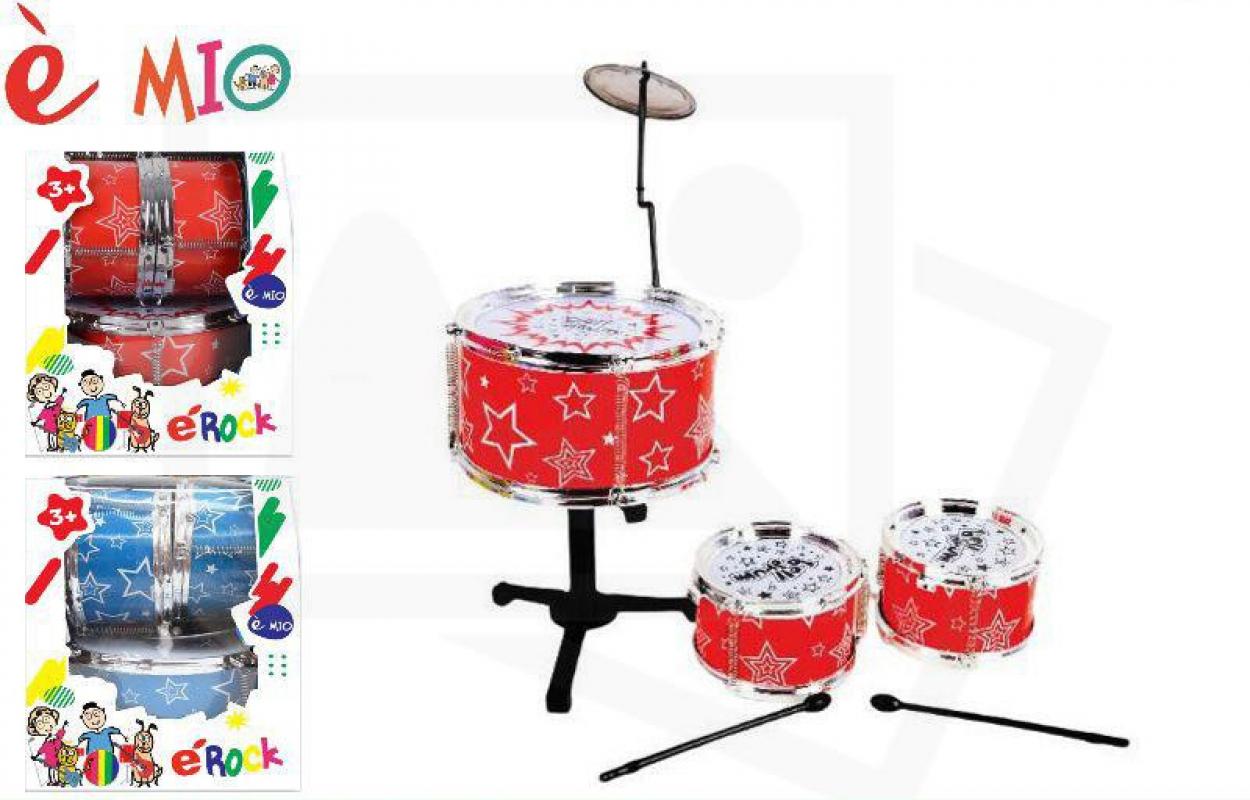 MUSIC BATTERIA 8PZ 20X18X17CM 12/12 40971