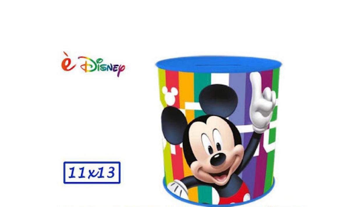GOLD SALVADANAIO 11X13 MICKEY 896068 40971