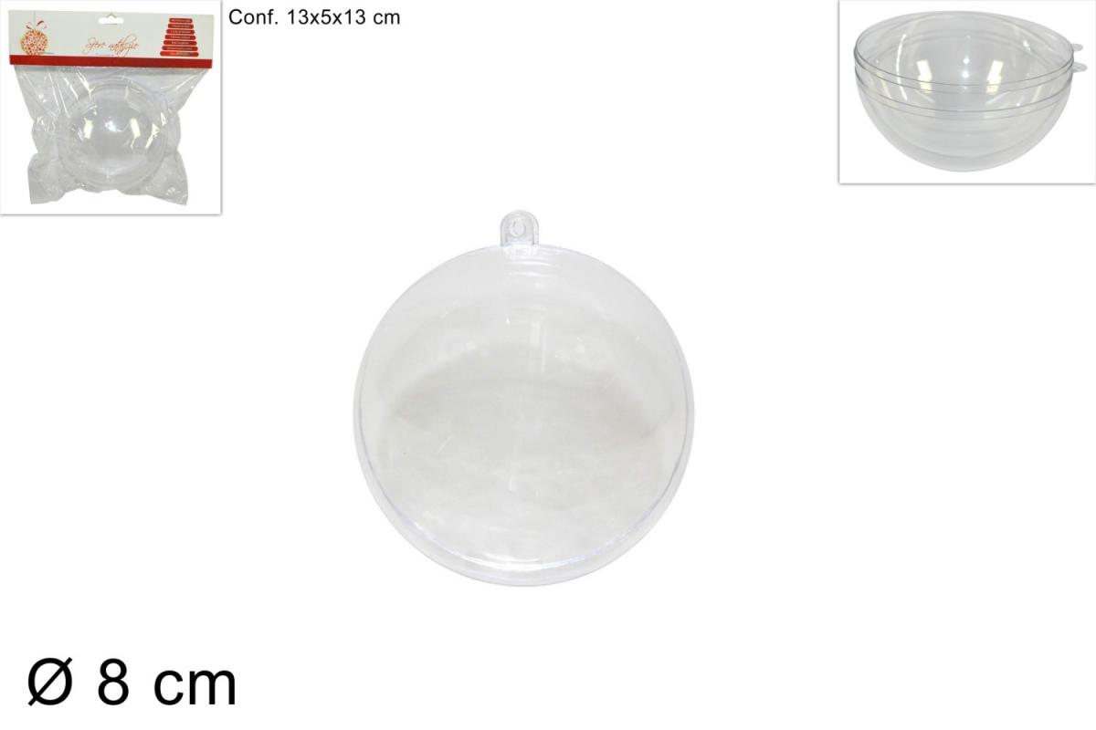 SFERA TRASPARENTE 8 CM 130359 649