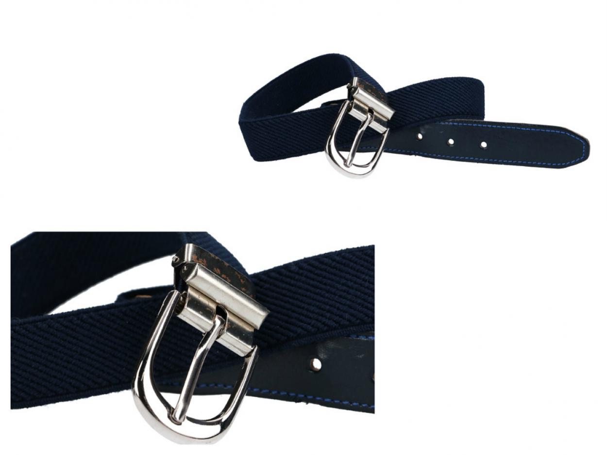CINTURE F/PELLE D100/BIMBO/ELASTICO/11061 (BLU)