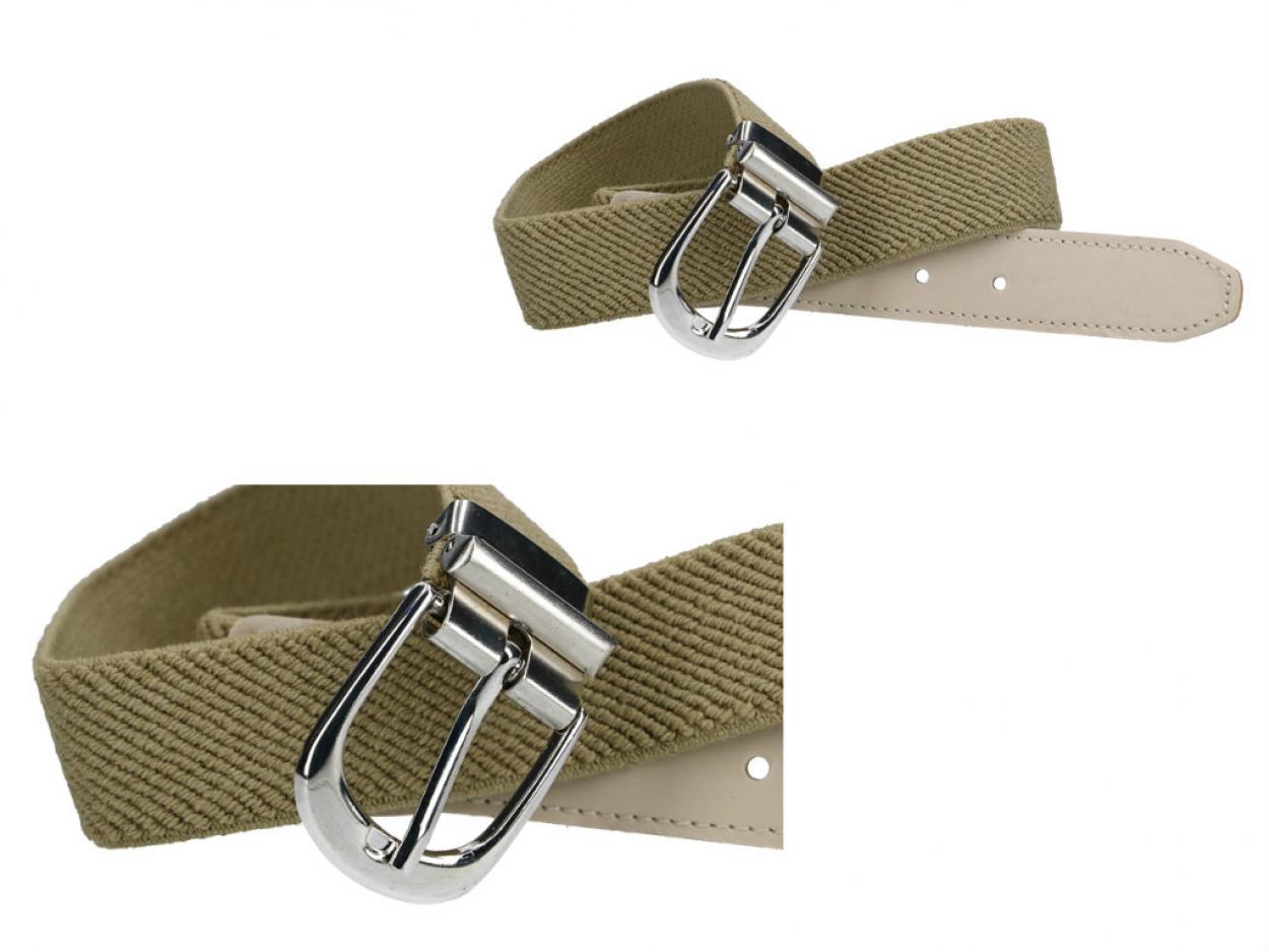 CINTURE F/PELLE D100/BIMBO/ELASTICO/11061 (TAUPE)