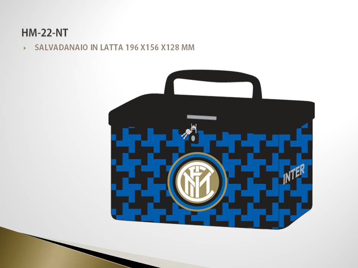 HM22NT SALVADANAIO IN LATTA INTER 753