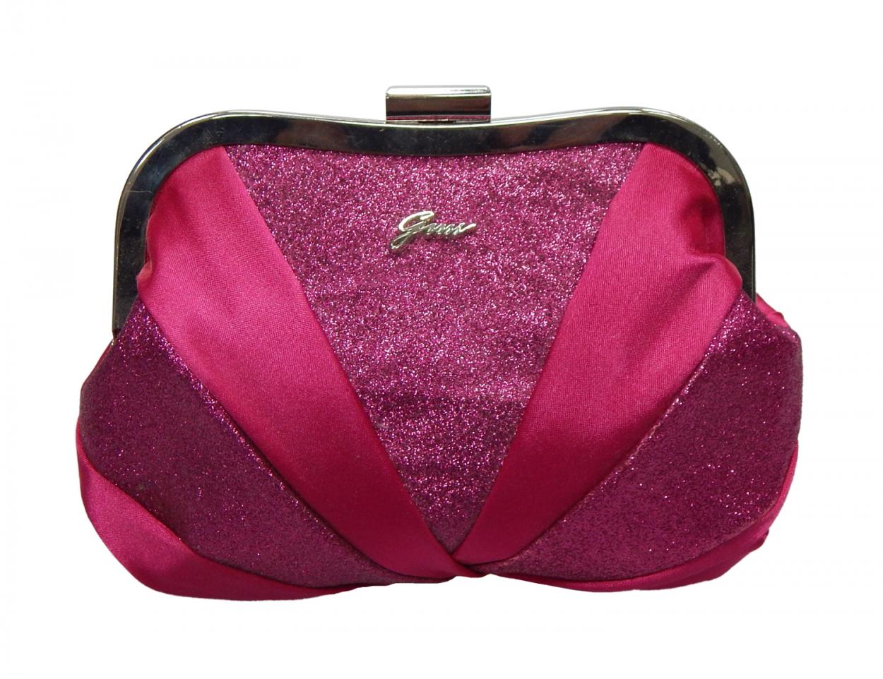 BORSA DA SERA PLISSE GMV 30181 980 12X16CM (FUCSIA)