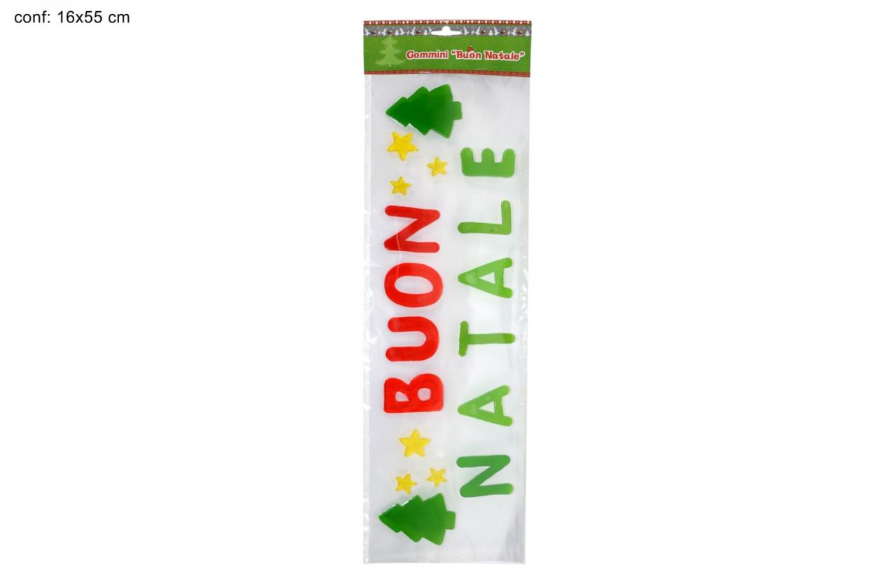 SCRITTA GOMMINI BUON NATALE 058653 649