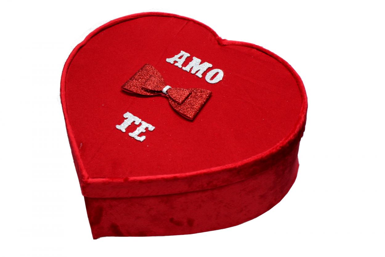 SCATOLA CUORE 41378 (35cm x 32cm x 14cm)