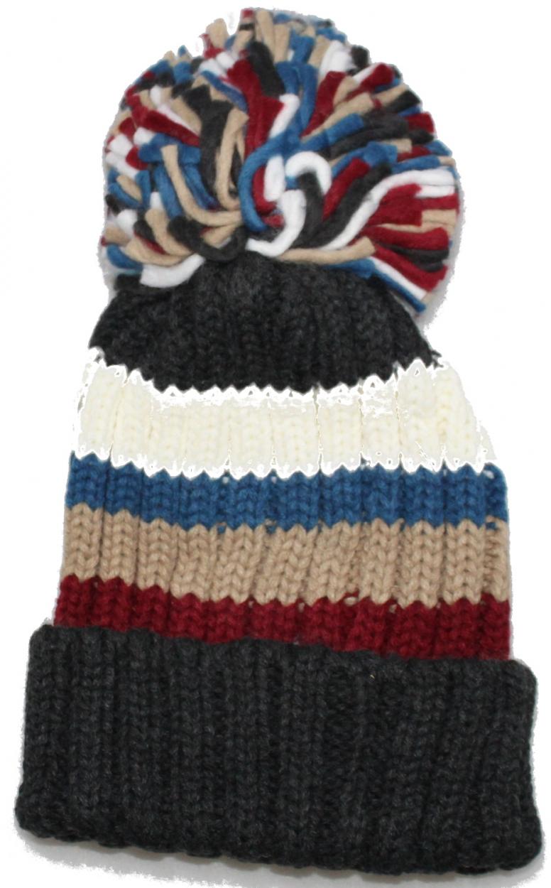 CAPPELLO 4520256/MULTI/PONPON/351 Antracite/Bordouex/Sabbia/Blu Royal/Bianco