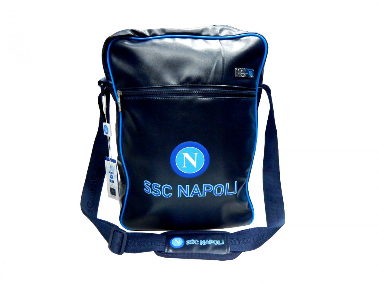 BORSA TRACOLLA E.CASTELLANO SSC NAPOLI 8888 28X38CM